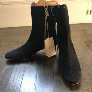 Doên Noah Ankle Boots in Black Suede